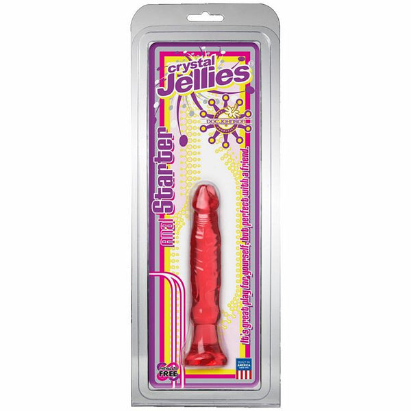 Crystal Jellies 6 inch Anal Starter - Pink