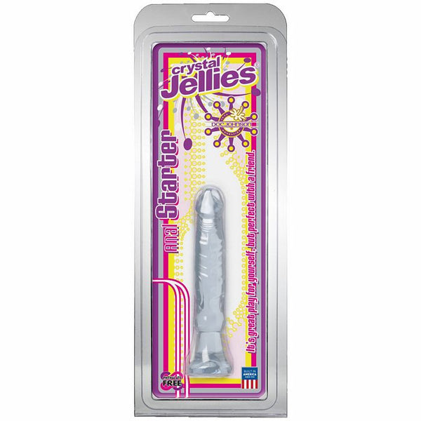 Crystal Jellies Anal Starter Clear 6 inch