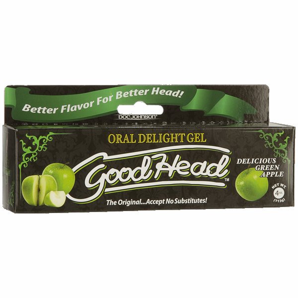 Good Head Oral Gel - 4 oz Green Apple