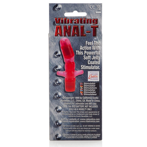 California Exotic Vibrating Anal T - 3.25"