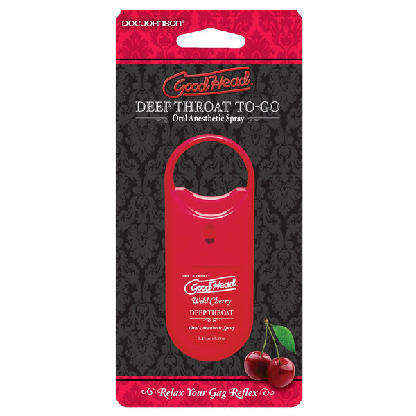 GoodHead Deep Throat Spray to Go - Cherry