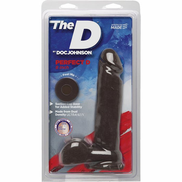 The D 8 inch Perfect D - Chocolate