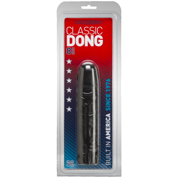 Classic Dong: 8 inch. (Black)