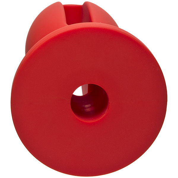Kink Wet Works 5 inch Silicone Lube Luge Plug - Red