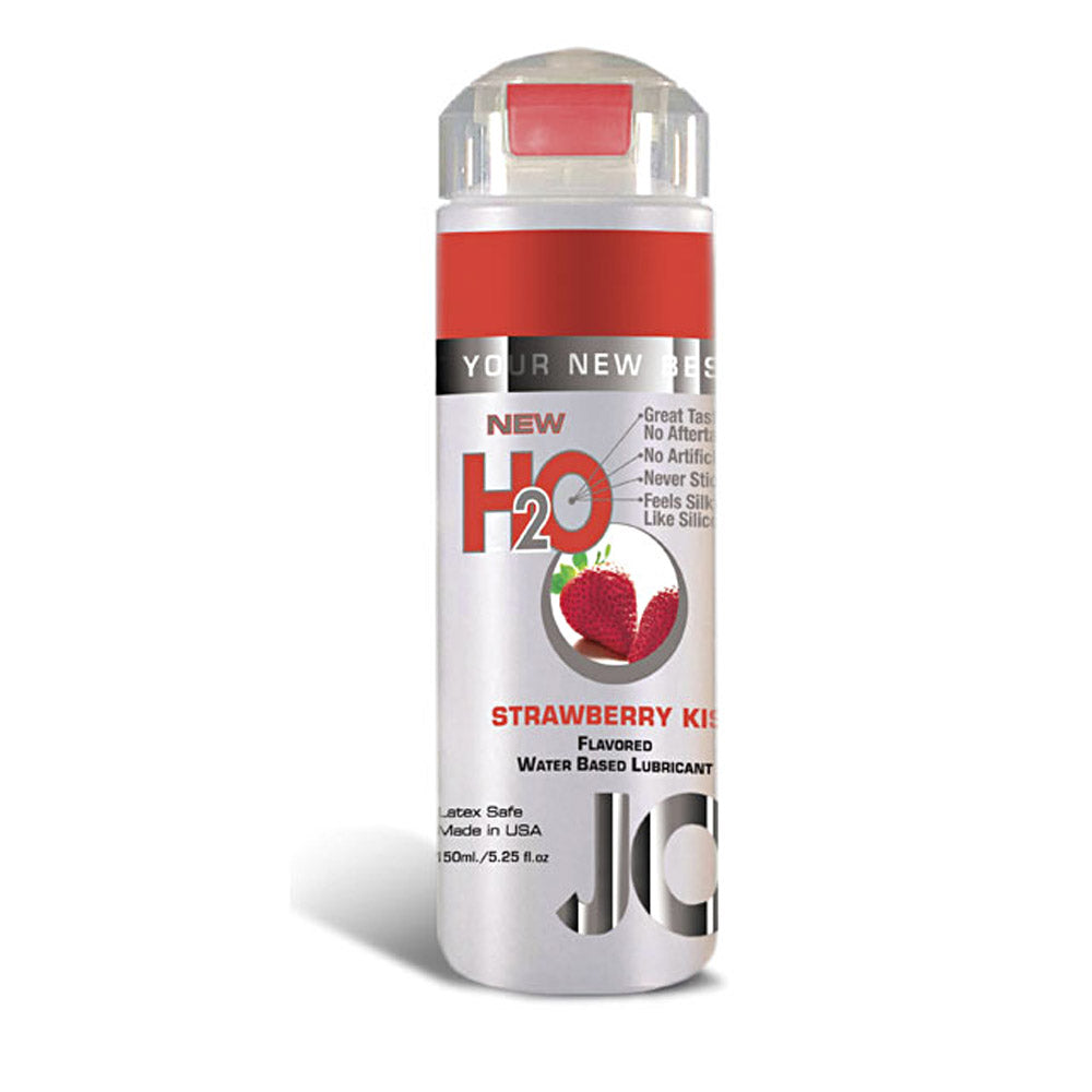 JO H2O Strawberry Kiss 5.25 Oz Flavored Lube