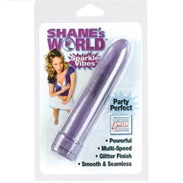 California Exotic Shane's World  Sparkle Vibes  - Purple