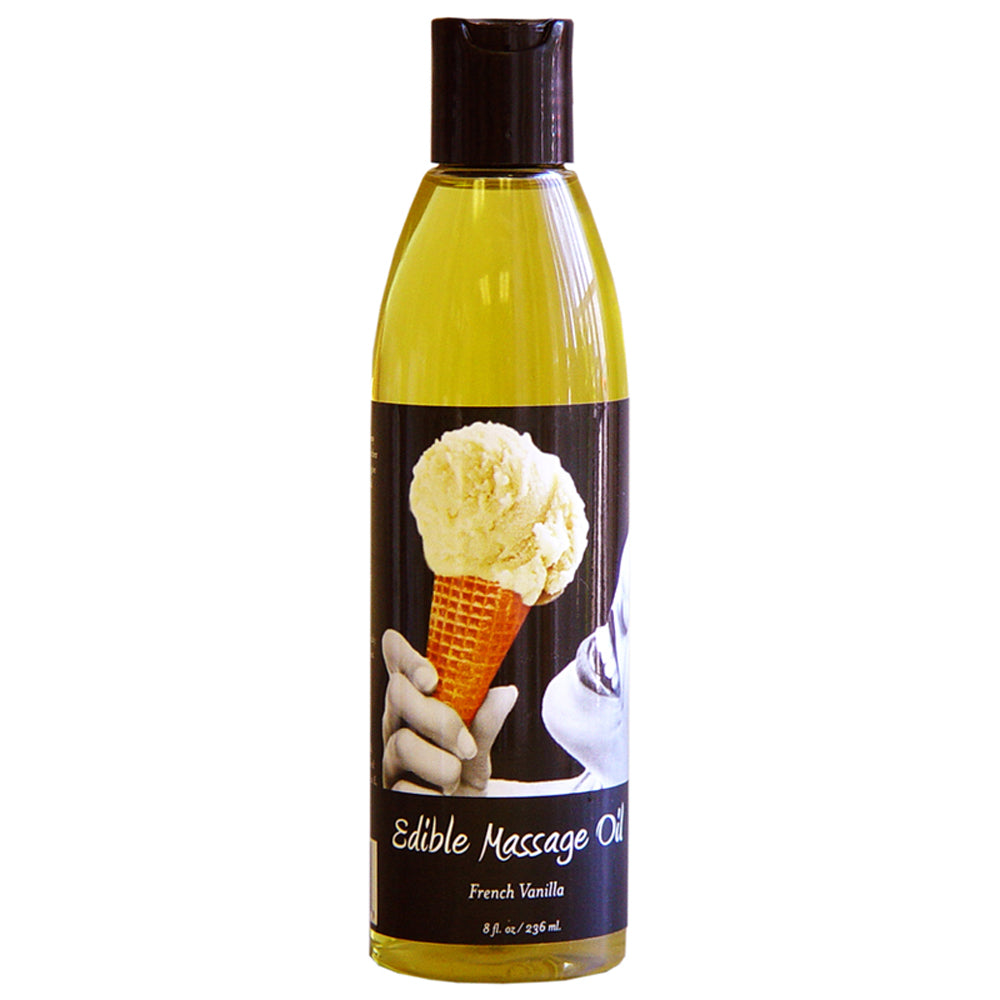 EB Edible Massage Oil 8oz Vanilla