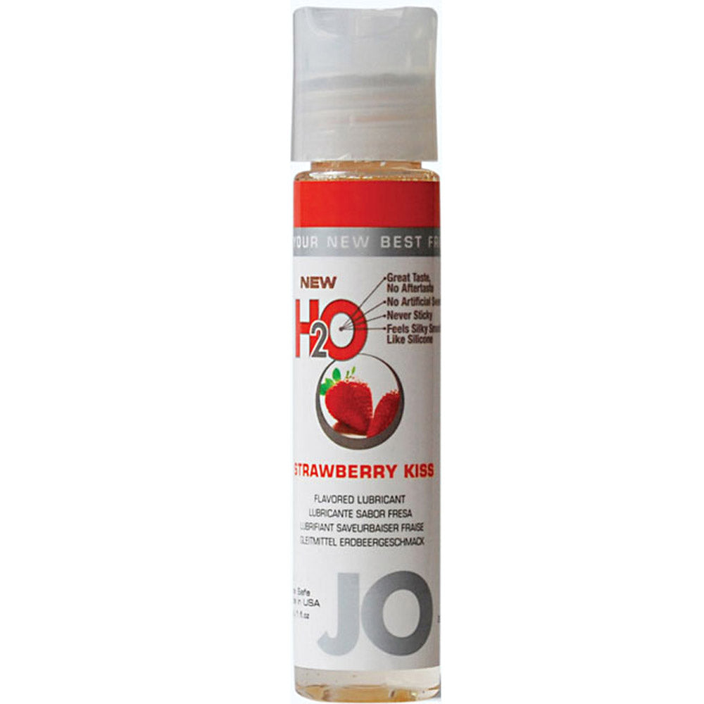 JO H2O Strawberry Kiss 1 Oz Lubricant