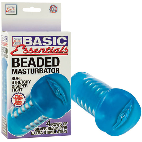 California Exotic Basic Essentials  - Beaded Masturbator