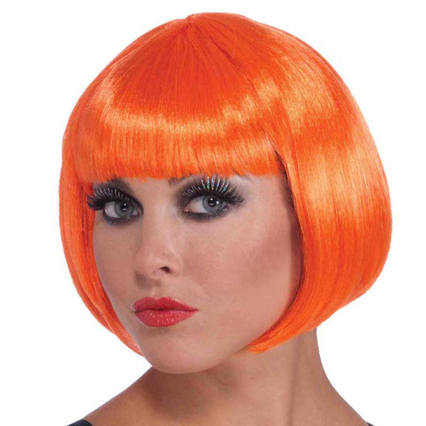 Wig Neon Bob Orange