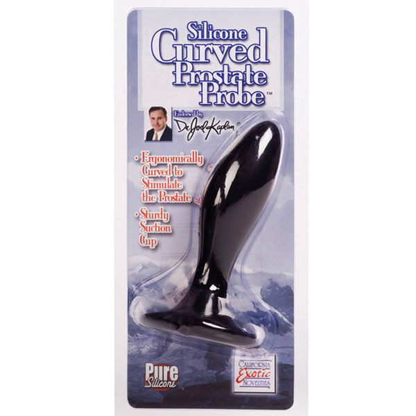 California Exotic Dr. Joel Kaplan  Silicone Prostate Probe - Curved