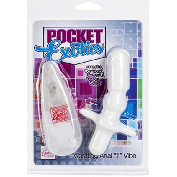 California Exotic Pocket Exotics Vibrating Anal T Vibe