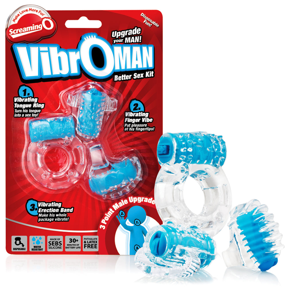 Screaming O VibrOMan Finger Vibe and Ring Vibe