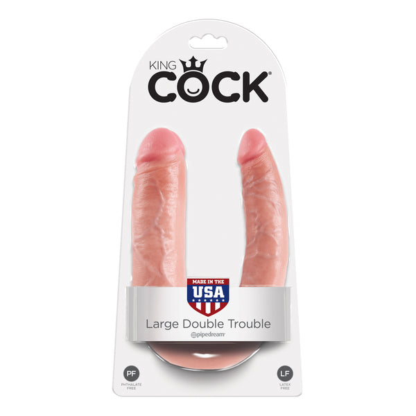 King Cock  U-Shaped Large Double Trouble