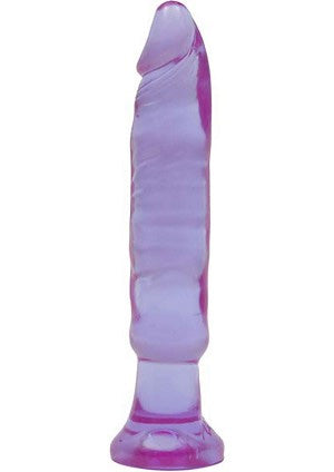 Crystal Jellies 6 inch Anal Starter - Purple