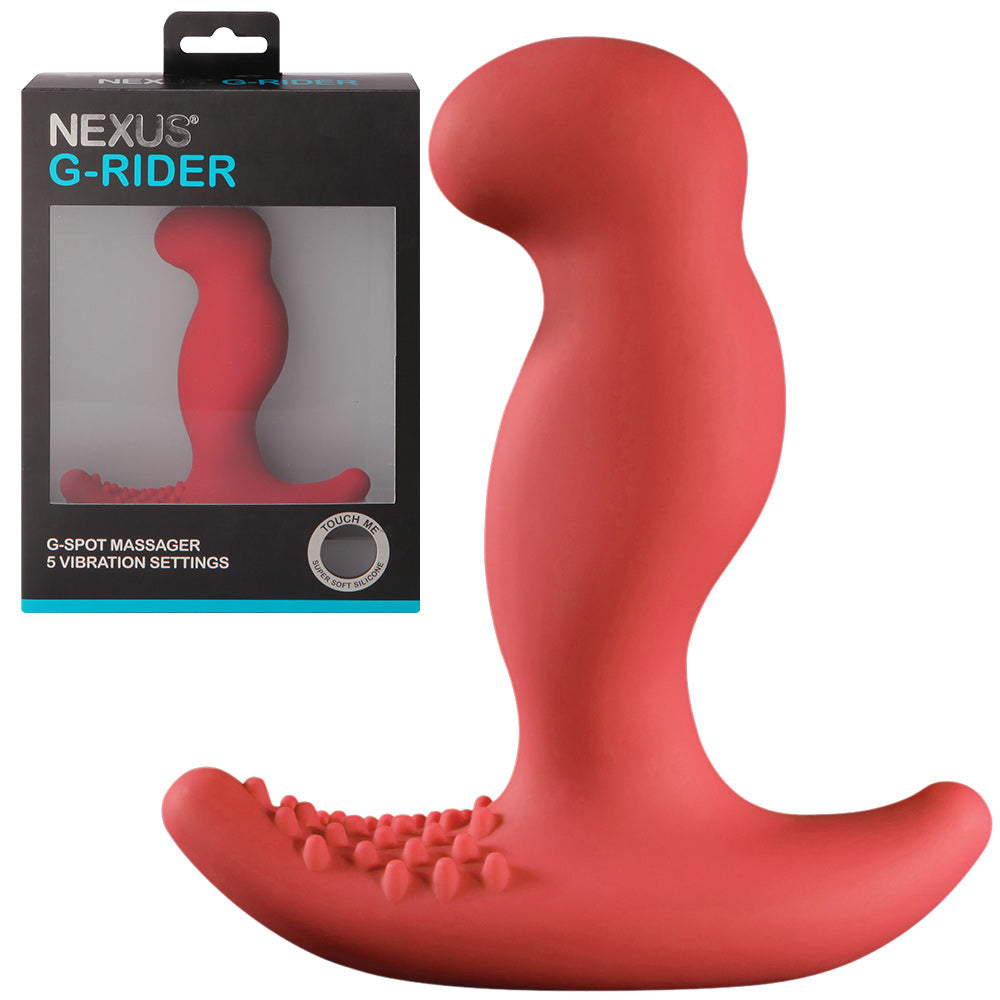 Nexus GRIDER Unisex Vibrator - Red