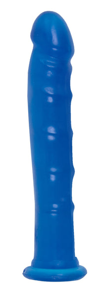 Jelly Jewel Dong with Suction Cup - Sapphire