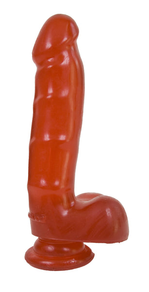 Jelly Cock w/Suction Cup - Ruby