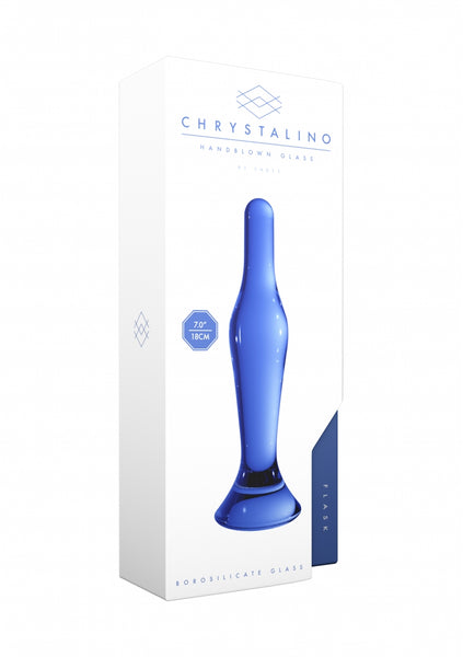 Chrystalino Flask Blue