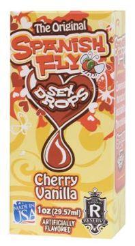 Spanish Fly Sex Drops Cherry Vanilla 1oz