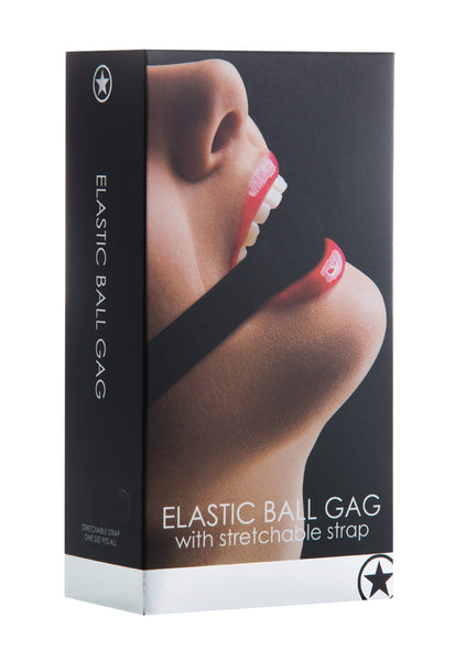 Elastic Ball Gag - Black