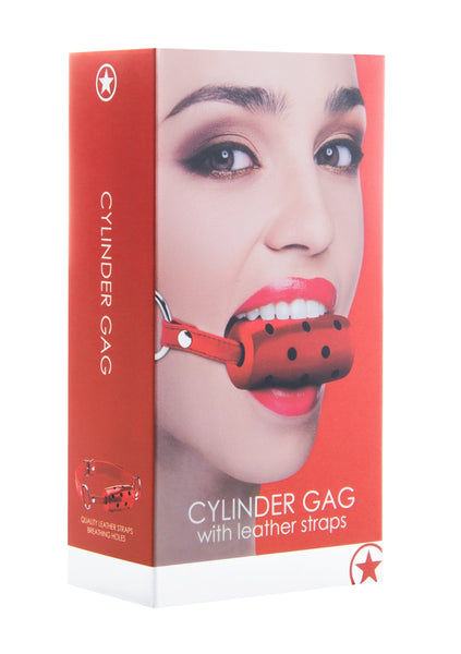 Cylinder Gag - Red