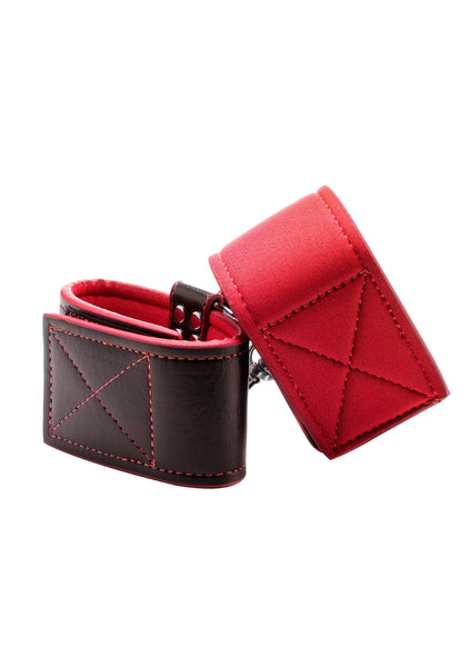 Reversible Ankle Cuffs - Red