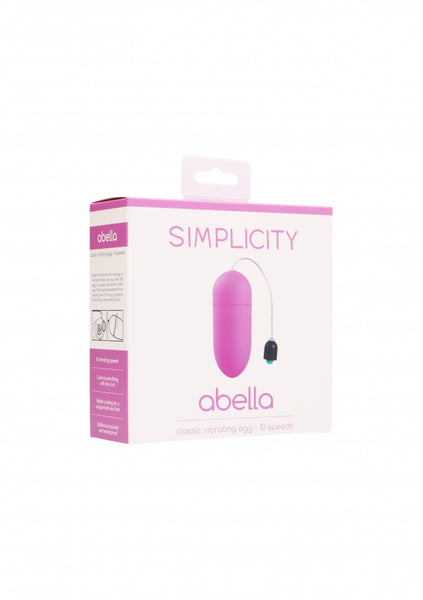 ABELLA classic vibrating egg - Pink