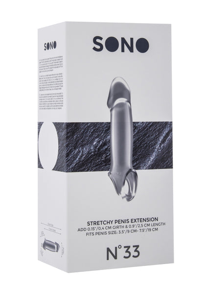 Sono No.33 - Stretchy Penis Extension - Translucent