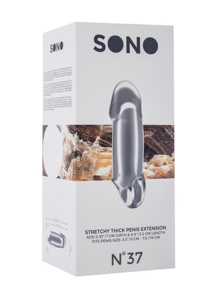 Sono No.37 - Stretchy Thick Penis Extension - Translucent