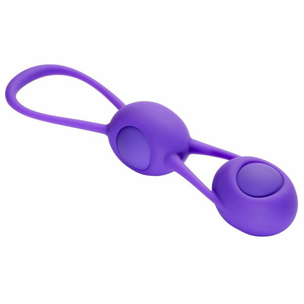 Cloud 9 - Kegel Training W/4 Weighted Balls & Pouch Purple Premium Silicone