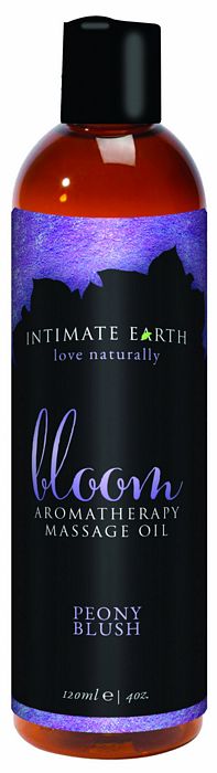 Intimate Earth Bloom Massage Oil - 120 ml Peony Blush