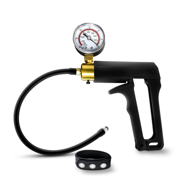 Performance - Gauge Pump Trigger With Silicone  Tubing and Silicone Cock Strap - Black