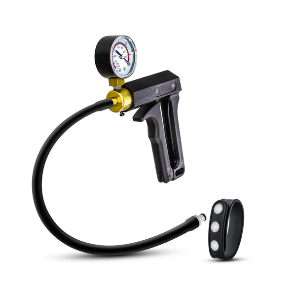 Performance - Gauge Pump Trigger With Silicone  Tubing and Silicone Cock Strap - Black