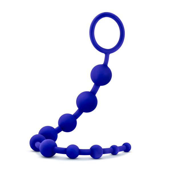 Luxe Silicone 10 Beads - Indigo