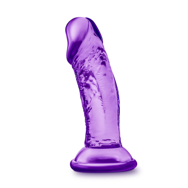 B Yours - Sweet n' Small 4 Inch Dildo With Suction Cup - Purple