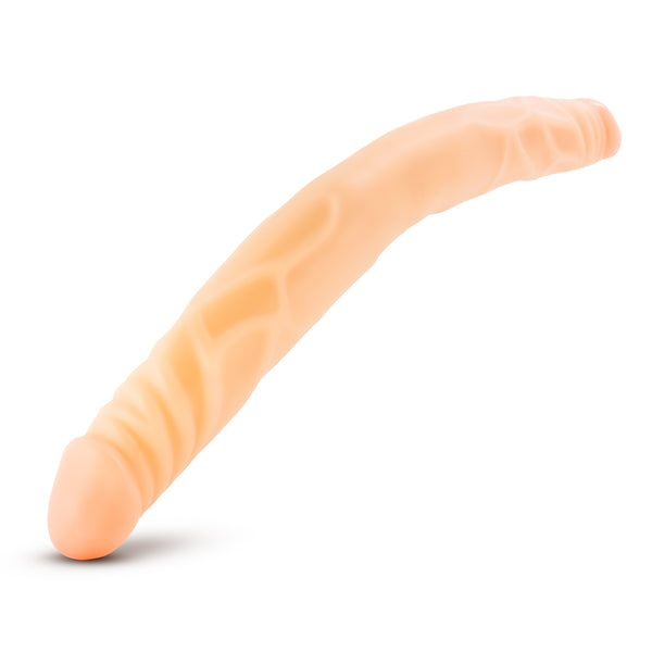 B Yours 14" Double Dildo - Beige