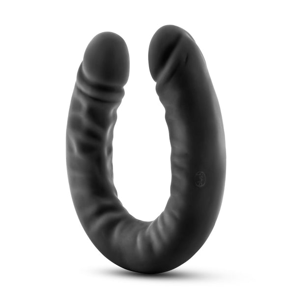 Ruse - Silicone Double Headed Dildo - 18 Inch - Black