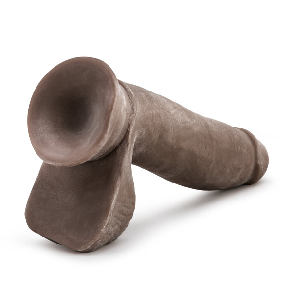 Au Naturel - 7" Sensa Feel Dildo - Chocolate