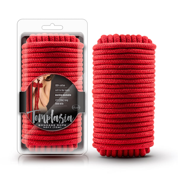 Temptasia - Bondage Rope - 32 Feet - Red