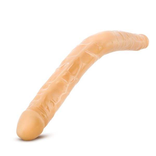 B Yours 16" Double Dildo - Beige