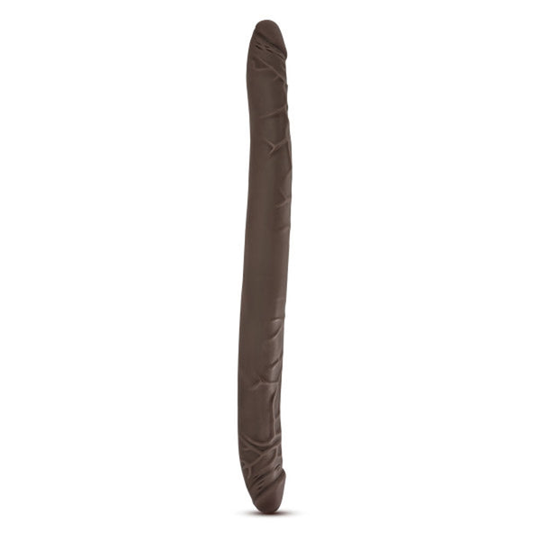 Dr. Skin - 16 Inch Double Dildo - Chocolate