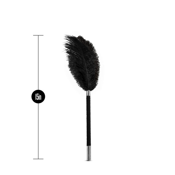 Noir - Soft Feather Tickler - Black