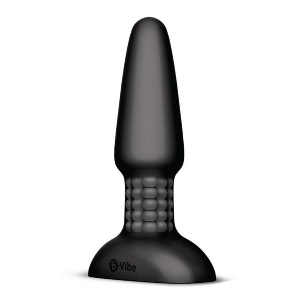 B Vibe Rimming Remote Anal Plug (Black)