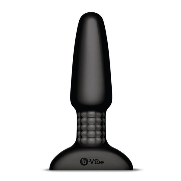 B Vibe Rimming Remote Anal Plug (Black)