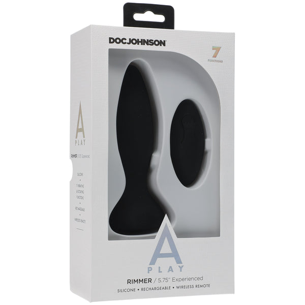 A-Play - Rimmer - Experienced - Rechargeable  Silicone Anal Plug With Remote