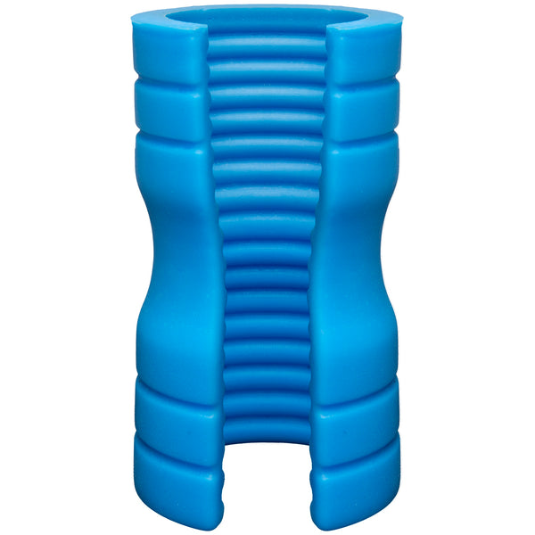 Optimale  - Truskyn  Silicone Stroker - Ribbed -  Blue