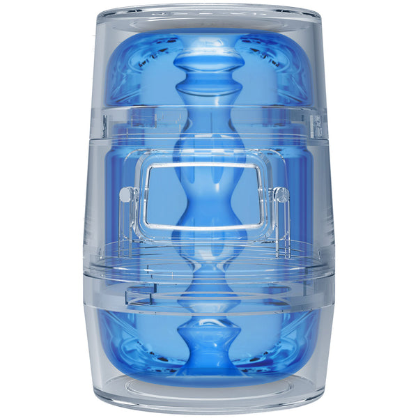 Main Squeeze - Pop-Off - Optix - Crystal Blue Stroker