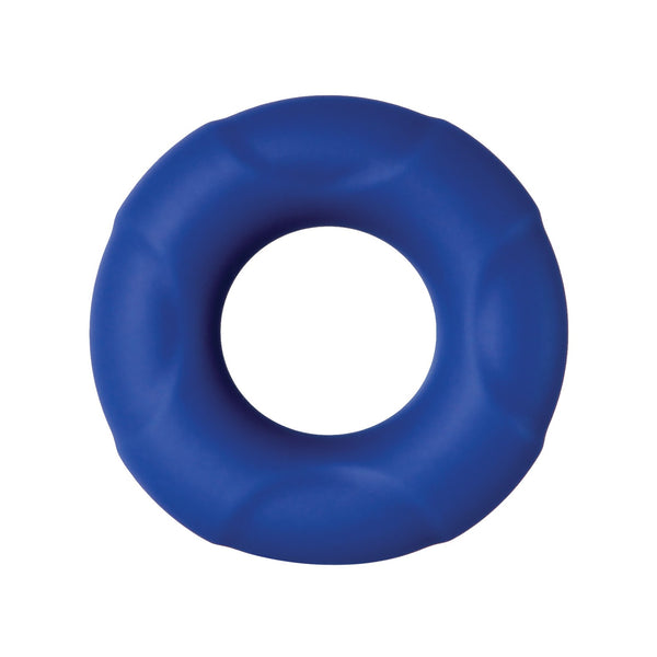 Adam & Eve Big Man Silicone Cock Ring - Blue