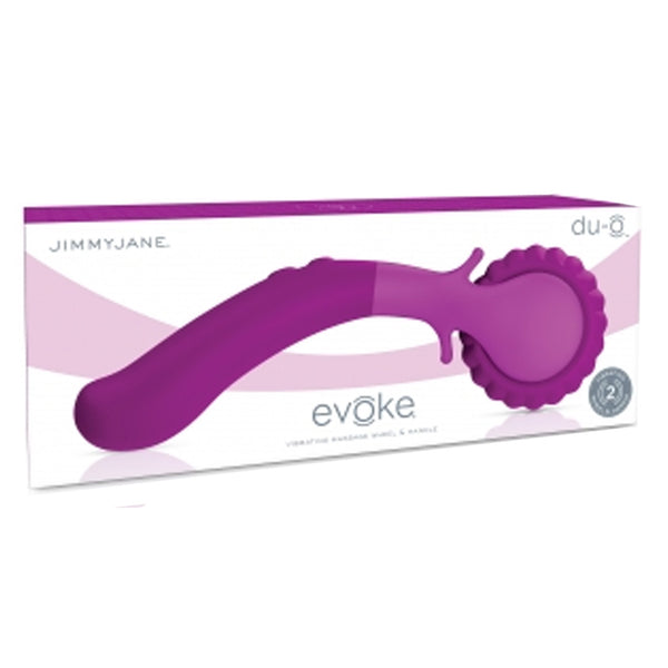 JimmyJane Evoke Du-o Wheel Massager Color Purple